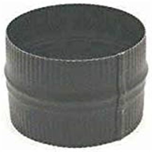 Gray Metal Gray Metal 6X6606 Starter Joint 24 Gauge; Black - 6 in. 6X6606
